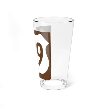 US 129 FL reversed (Florida) (Road Sign) Pint Glss 16oz - Go Mug Yourself