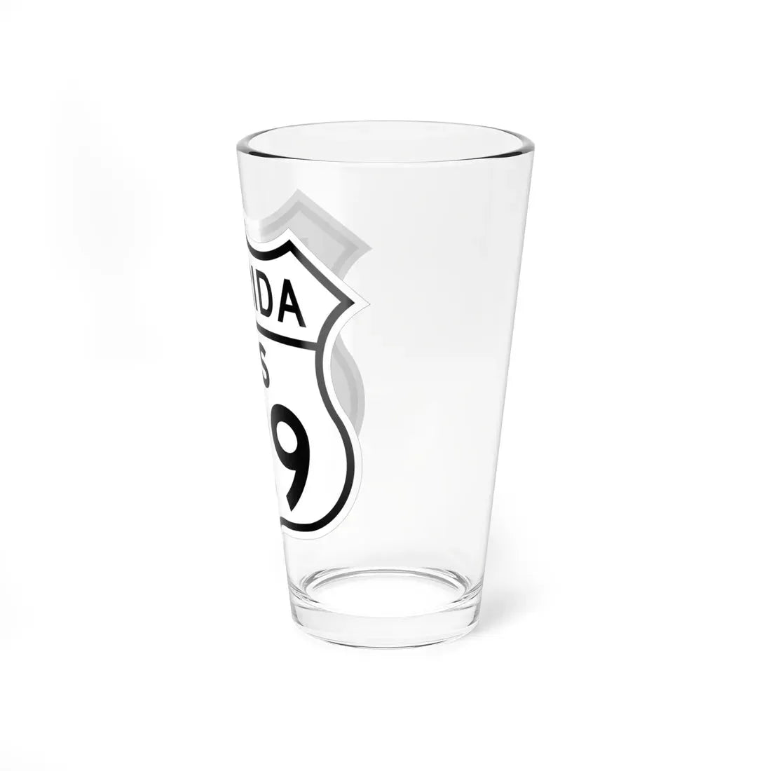US 129 Florida 1948 (Florida) (Road Sign) Pint Glass 16oz - Go Mug Yourself