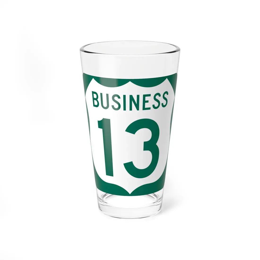 US 13 Business MD (Maryland) (Road Sign) Pint Glass 16oz 16oz - Go Mug Yourself