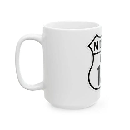 US 131 Michigan 1926 (Michigan) (Road Sign) White Coffee Mug - Go Mug Yourself