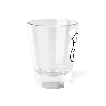 US 136 Iowa 1948 (Iowa) (Road Sign) Shot Glass 1.5oz - Go Mug Yourself