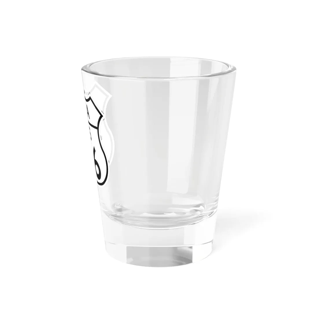 US 136 Iowa 1948 (Iowa) (Road Sign) Shot Glass 1.5oz - Go Mug Yourself