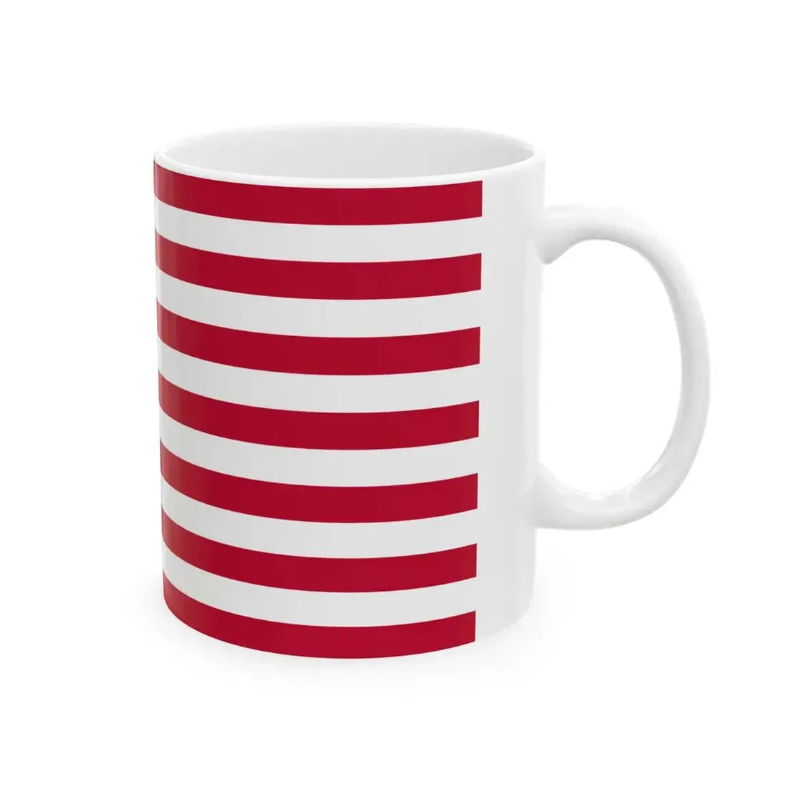 US 15 Star Flag (United States) White Coffee Mug - Go Mug Yourself