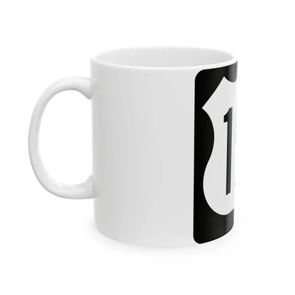 US 151 IA (Iowa) (Road Sign) White Coffee Mug - Go Mug Yourself