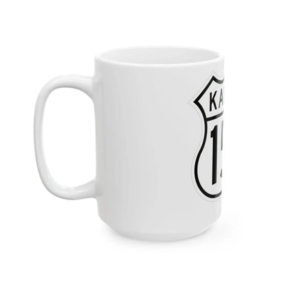 US 159 Kansas 1962 (Kansas) (Road Sign) White Coffee Mug - Go Mug Yourself