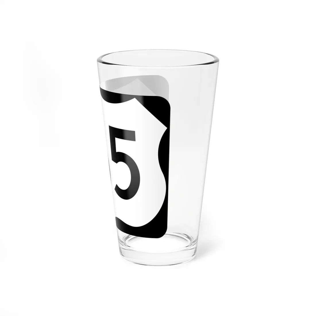 US 165 AR (Arkansas) (Road Sign) Pint Glass 16oz - Go Mug Yourself