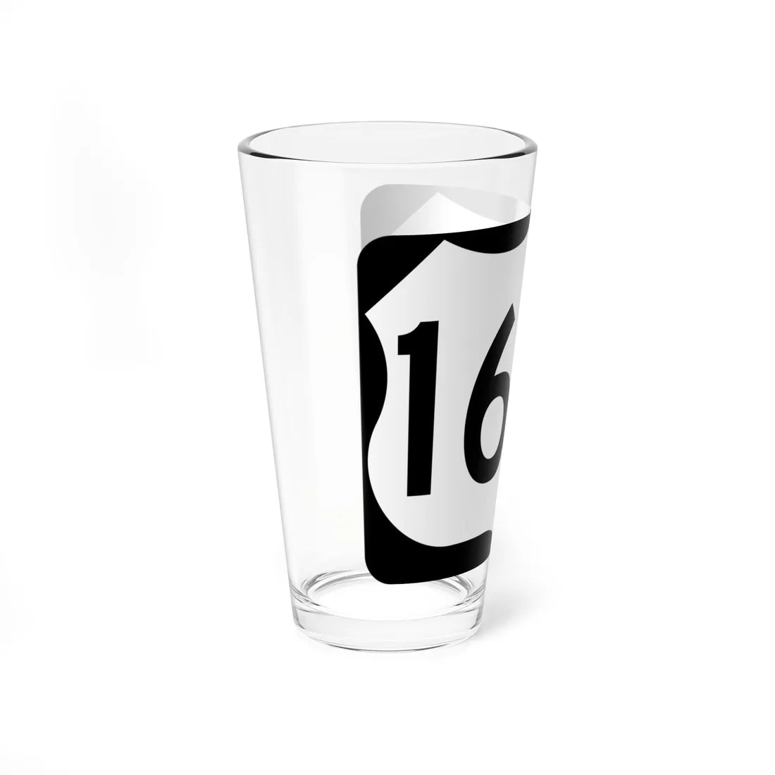 US 165B (Arkansas) (Road Sign) Pint Glass 16oz - Go Mug Yourself