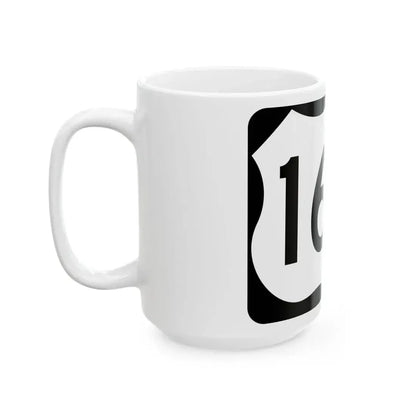 US 167B (Arkansas) (Road Sign) White Coffee Mug - Go Mug Yourself