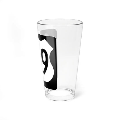 US 169 IA (Iowa) (Road Sign) Pint Glass 16oz - Go Mug Yourself