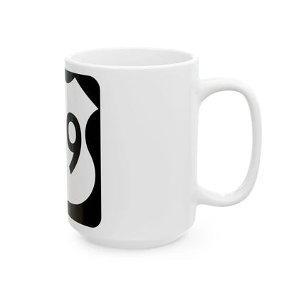 US 169 MN 1961 (Minnesota) (Road Sign) White Coffee Mug - Go Mug Yourself