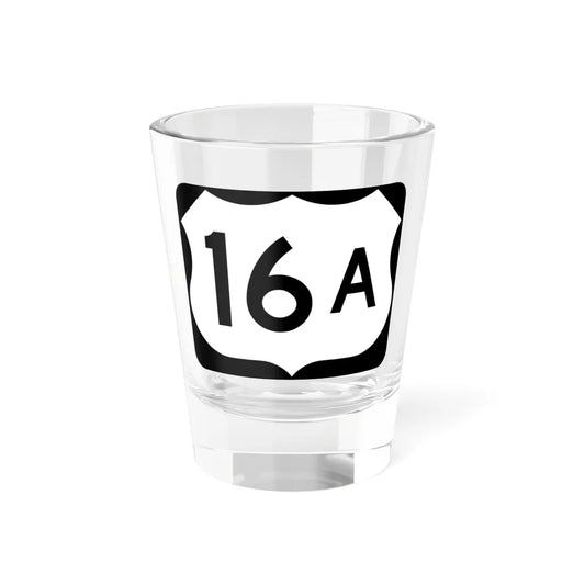US 16A (South Dakota) (Road Sign) Shot Glass 1.5oz 1.5oz - Go Mug Yourself