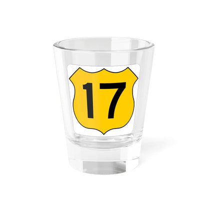 US 17 FL (Florida) (Road Sign) Shot Glass 1.5oz 1.5oz - Go Mug Yourself