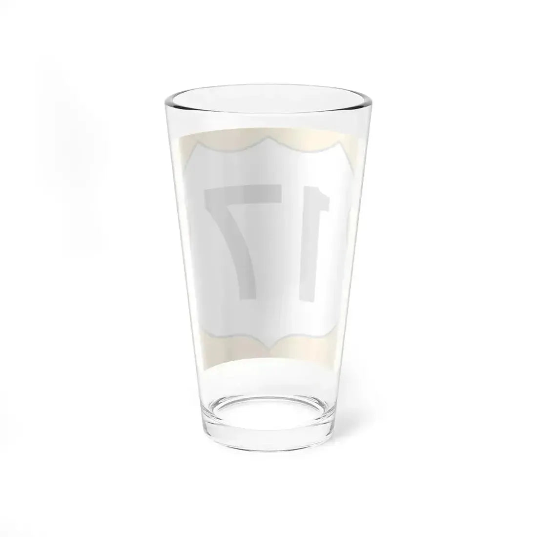 US 17 FL reversed (Florida) (Road Sign) Pint Glass 16oz - Go Mug Yourself