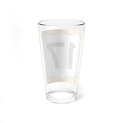 US 17 FL reversed (Florida) (Road Sign) Pint Glass 16oz - Go Mug Yourself