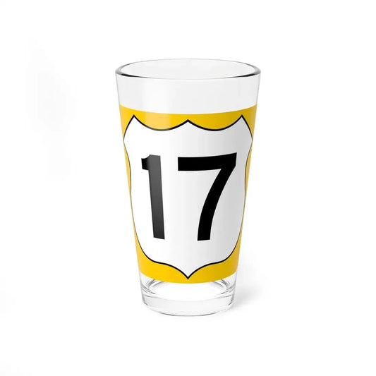 US 17 FL reversed (Florida) (Road Sign) Pint Glss 16oz 16oz - Go Mug Yourself