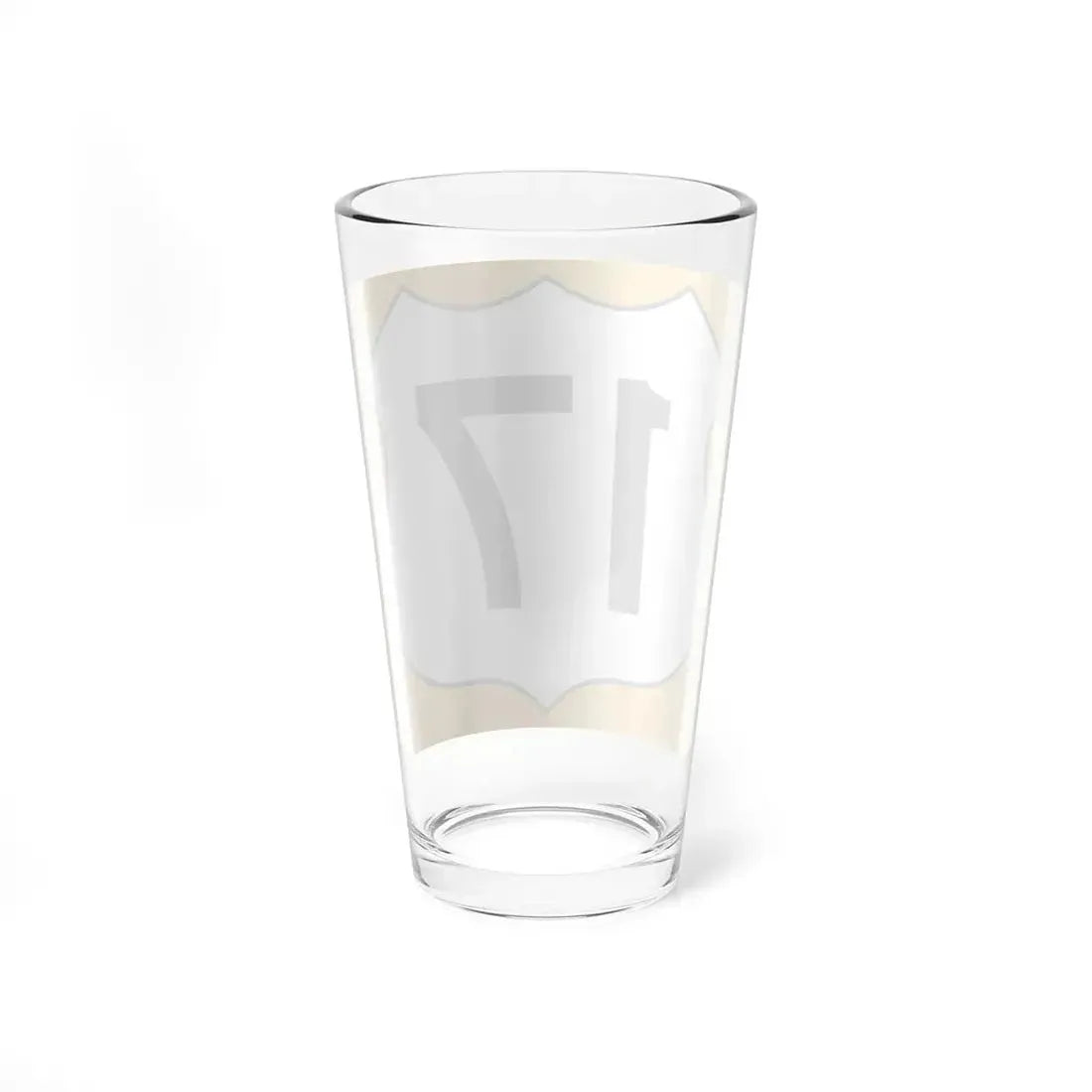 US 17 FL reversed (Florida) (Road Sign) Pint Glss 16oz - Go Mug Yourself