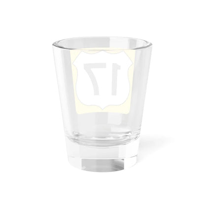 US 17 FL reversed (Florida) (Road Sign) Shot Glass 1.5oz - Go Mug Yourself