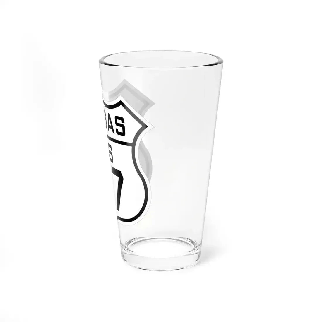 US 177 Kansas 1926 (Kansas) (Road Sign) Pint Glass 16oz - Go Mug Yourself