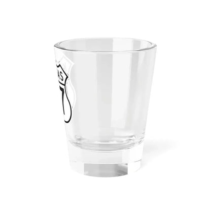 US 177 Kansas 1962 (Kansas) (Road Sign) Shot Glass 1.5oz - Go Mug Yourself