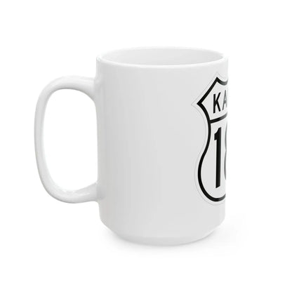 US 183 Kansas 1962 (Kansas) (Road Sign) White Coffee Mug - Go Mug Yourself
