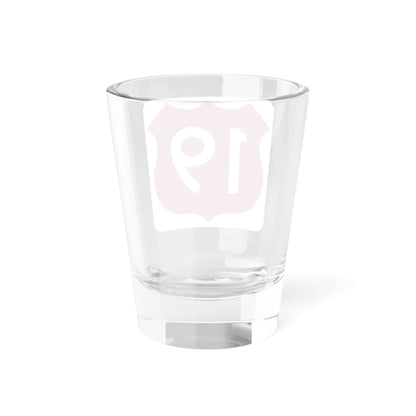 US 19 FL (Florida) (Road Sign) Shot Glass 1.5oz - Go Mug Yourself