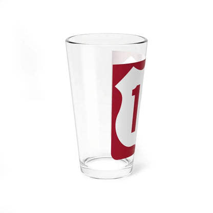 US 19 FL reversed (Florida) (Road Sign) Pint Glass 16oz - Go Mug Yourself