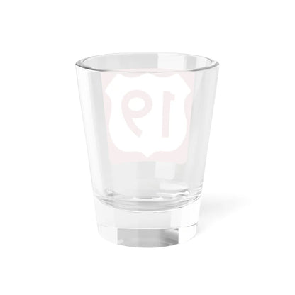 US 19 FL reversed (Florida) (Road Sign) Shot Glass 1.5oz - Go Mug Yourself