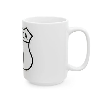 US 19 Florida 1948 (Florida) (Road Sign) White Coffee Mug - Go Mug Yourself