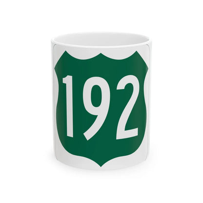 US 192 FL (Florida) (Road Sign) White Coffee Mug 11oz - Go Mug Yourself