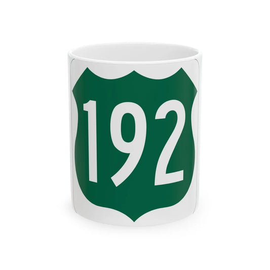 US 192 FL (Florida) (Road Sign) White Coffee Mug 11oz - Go Mug Yourself