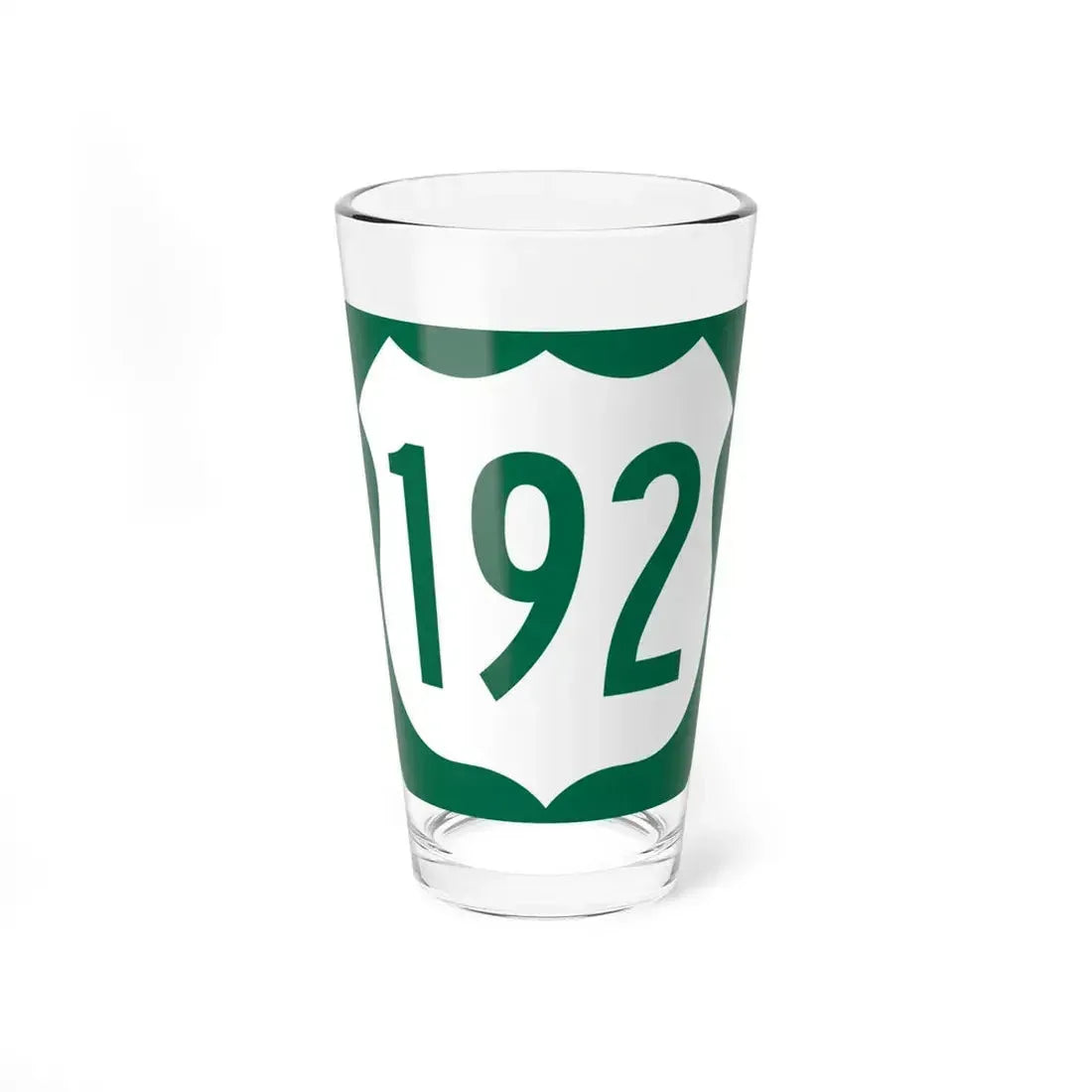 US 192 FL reversed (Florida) (Road Sign) Pint Glass 16oz 16oz - Go Mug Yourself