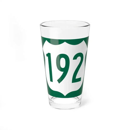 US 192 FL reversed (Florida) (Road Sign) Pint Glass 16oz 16oz - Go Mug Yourself
