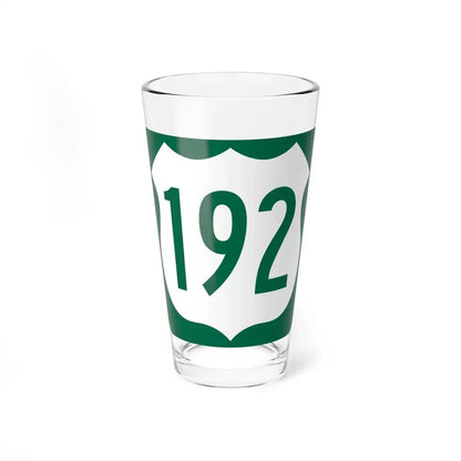 US 192 FL reversed (Florida) (Road Sign) Pint Glss 16oz 16oz - Go Mug Yourself