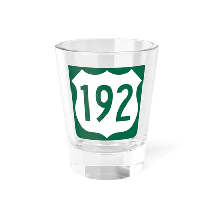 US 192 FL reversed (Florida) (Road Sign) Shot Glass 1.5oz 1.5oz - Go Mug Yourself