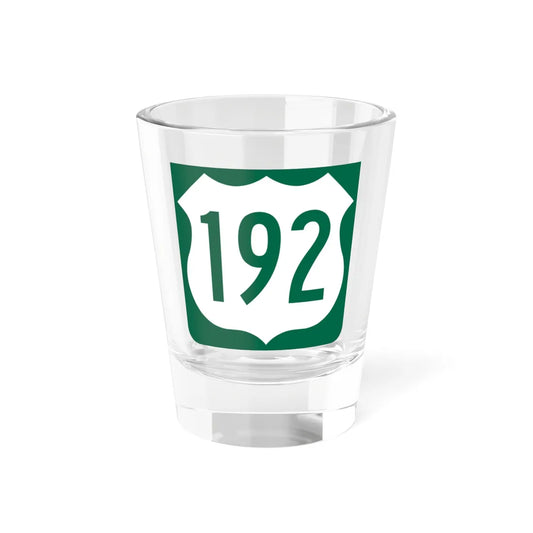 US 192 FL reversed (Florida) (Road Sign) Shot Glass 1.5oz 1.5oz - Go Mug Yourself