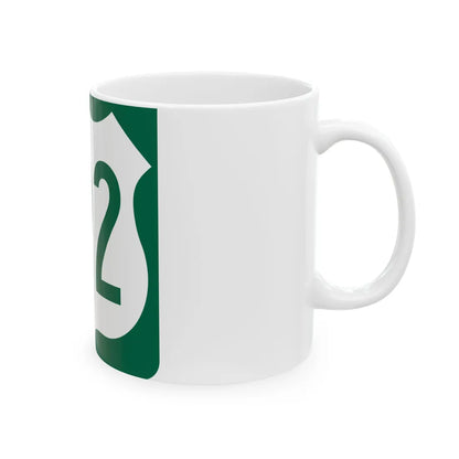 US 192 FL reversed (Florida) (Road Sign) White Coffee Mug - Go Mug Yourself