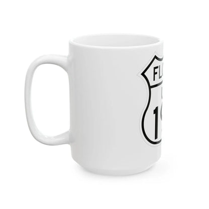 US 192 Florida 1948 (Florida) (Road Sign) White Coffee Mug - Go Mug Yourself