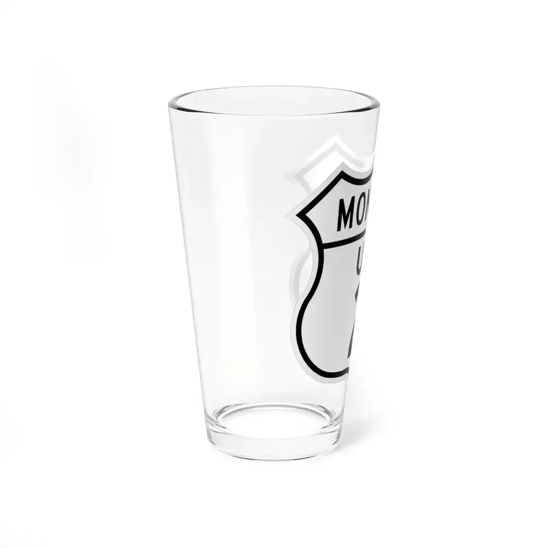 US 2 Montana 1948 (Montana) (Road Sign) Pint Glass 16oz - Go Mug Yourself
