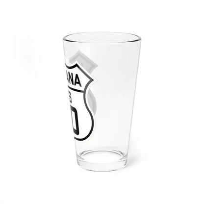 US 20 Montana 1926 (Montana) (Road Sign) Pint Glass 16oz - Go Mug Yourself