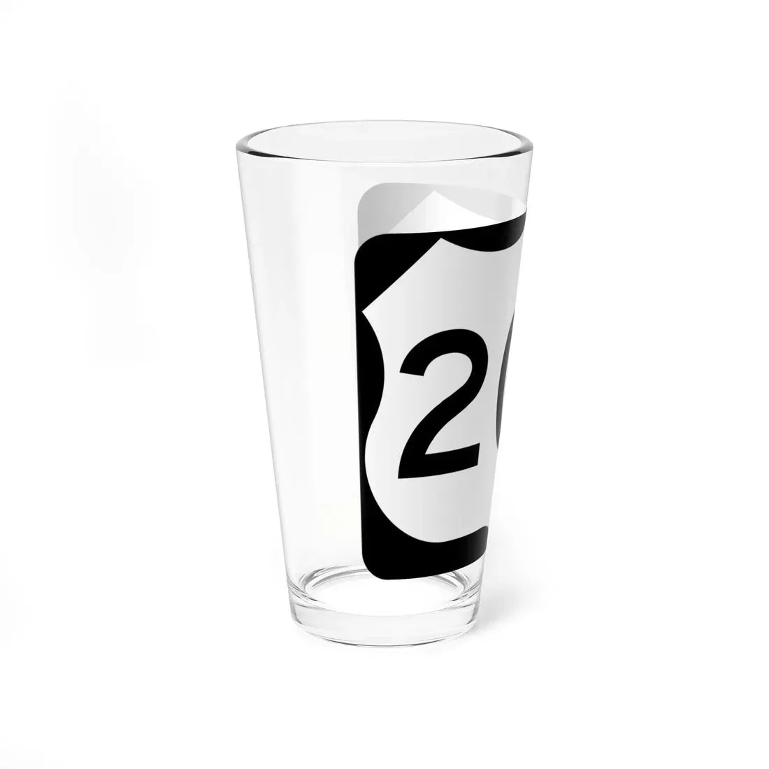 US 209 NY (New York) (Road Sign) Pint Glass 16oz - Go Mug Yourself