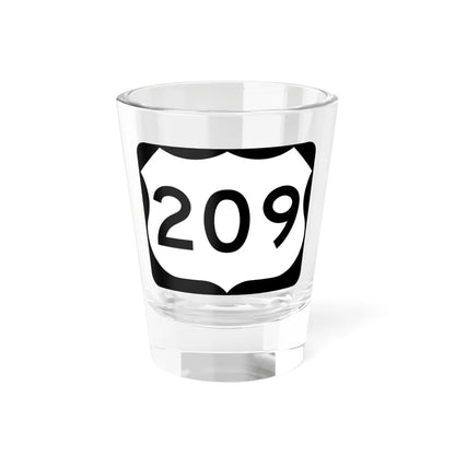 US 209 NY (New York) (Road Sign) Shot Glass 1.5oz 1.5oz - Go Mug Yourself