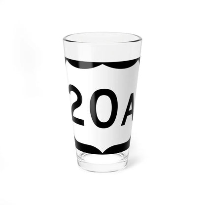 US 20A NY (New York) (Road Sign) Pint Glass 16oz 16oz - Go Mug Yourself