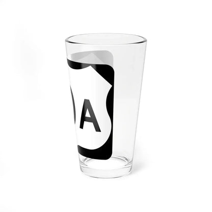 US 20A NY (New York) (Road Sign) Pint Glass 16oz - Go Mug Yourself