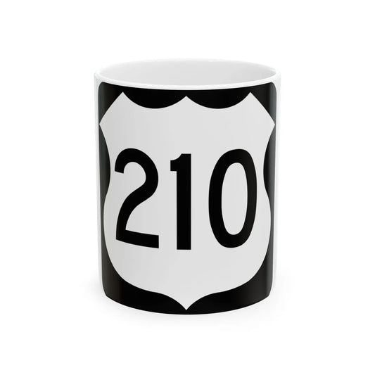 US 210 MN 1961 (Minnesota) (Road Sign) White Coffee Mug 11oz - Go Mug Yourself