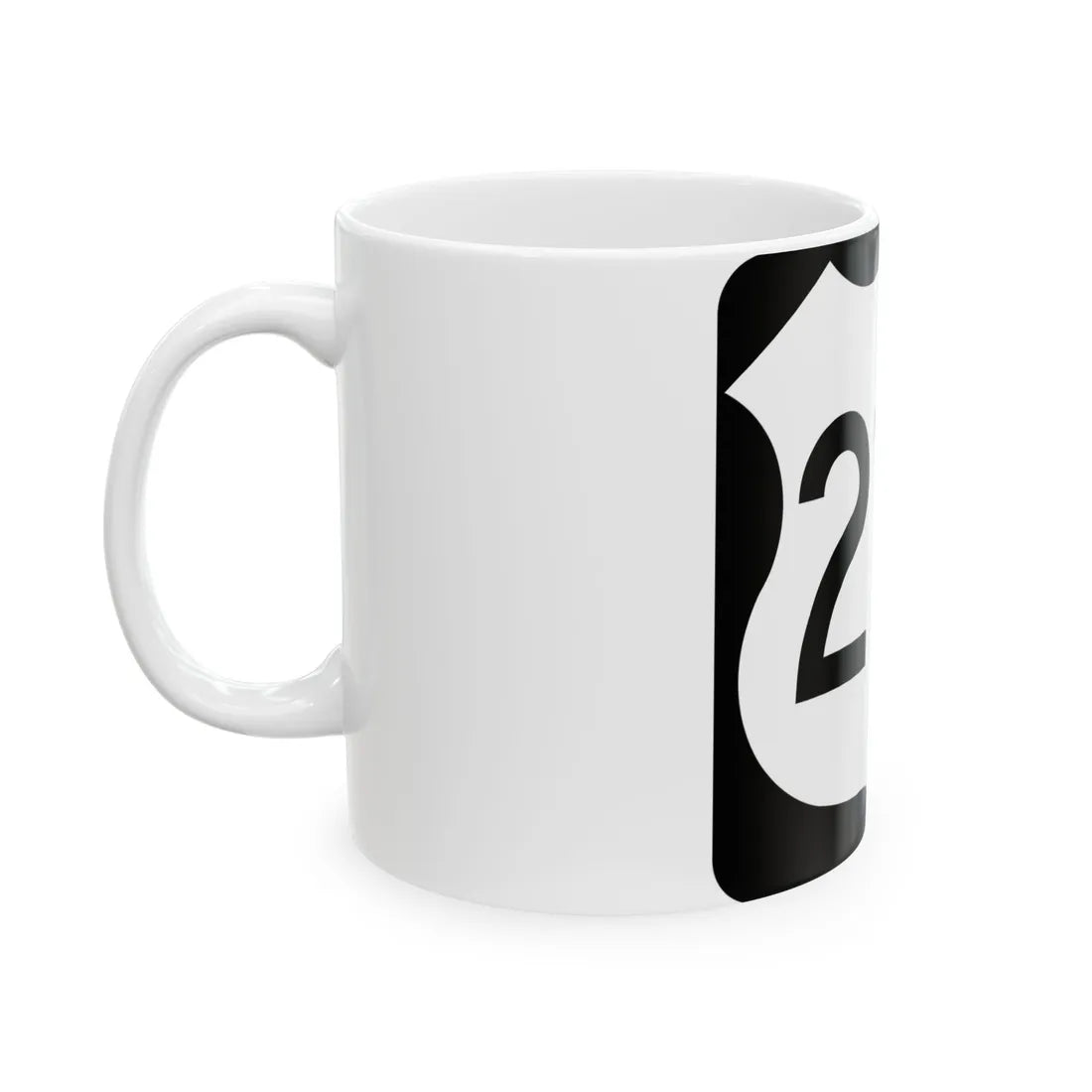 US 210 MN 1961 (Minnesota) (Road Sign) White Coffee Mug - Go Mug Yourself