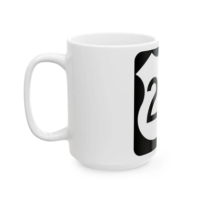 US 210 MN 1961 (Minnesota) (Road Sign) White Coffee Mug - Go Mug Yourself