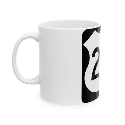 US 212 MN 1961 (Minnesota) (Road Sign) White Coffee Mug - Go Mug Yourself