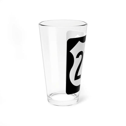 US 218 IA (Iowa) (Road Sign) Pint Glss 16oz - Go Mug Yourself