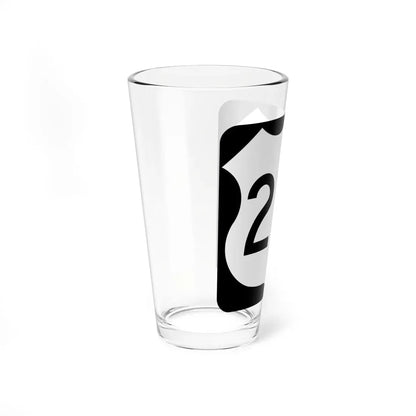 US 218 MN 1961 (Minnesota) (Road Sign) Pint Glass 16oz - Go Mug Yourself