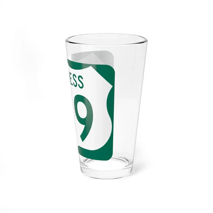 US 219 Business MD (Maryland) (Road Sign) Pint Glass 16oz - Go Mug Yourself